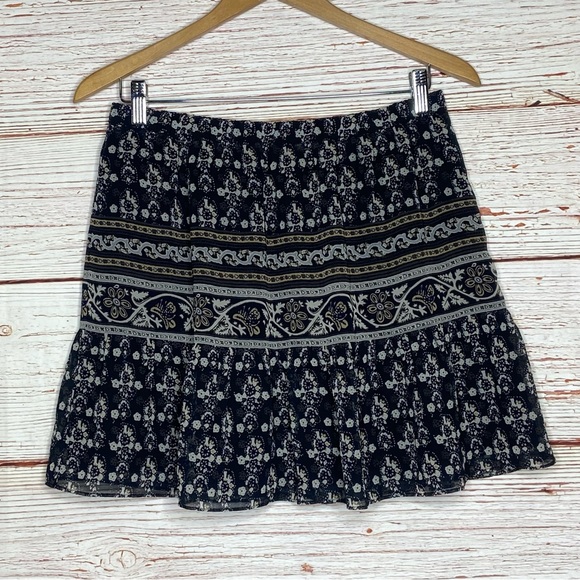 Madewell Artisan Floral Mini Skirt Sz M - Picture 11 of 12